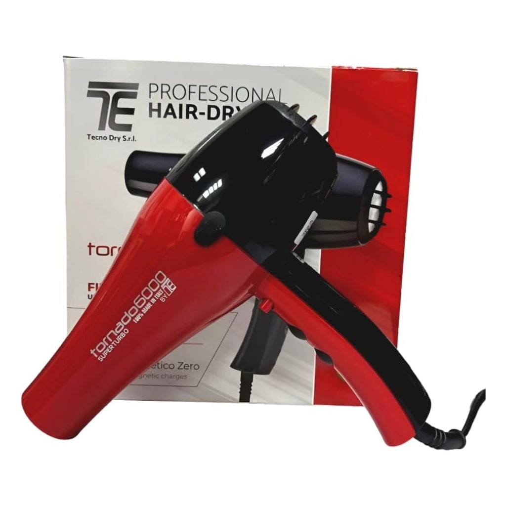 Tecno Hair Dry Tornado 6000 Super Turbo Professional Hair Dryer/Blower